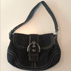 COACH - Soho Signature Black Bag